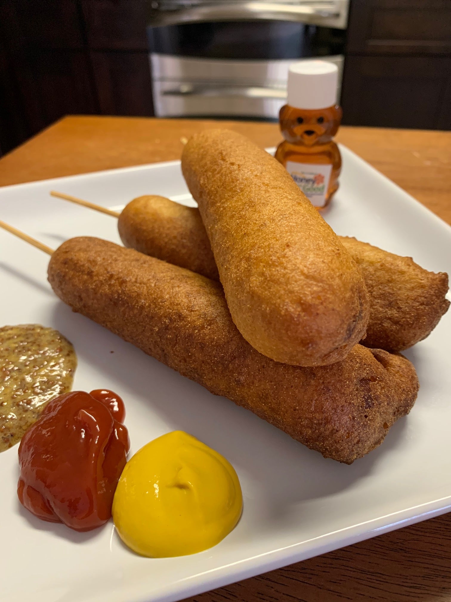 Homemade honey corn dogs hotsell